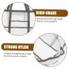 TOVINANNA Portable Mesh Shower Bag for Beach and Travel Versatile Organizer for Toys and Sundries Space-saving Design Opening for Easy Access Mesh Tote view 4