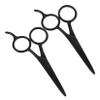 NOLITOY 2pcs Stylish Barber Scissors for Men Precision Eyebrow and Beard Trimmer Stainless Steel Grooming Scissors Comb Haircutting Tools view 1