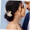 AUTSUPPL 2pcs Bridal Hair Comb with Rhinestones Elegant Leaf Design Wedding Hair Accessories for Brides and Flower Girls for Women view 4
