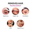 Reusable Face Razor for Women Facial Hair- 3 Razors | Instant & Painless Hair Removal | For Eyebrows, Upper Lip, Forehead, Peach Fuzz, Chin and Sideburns | Dermaplaning Tool view 4