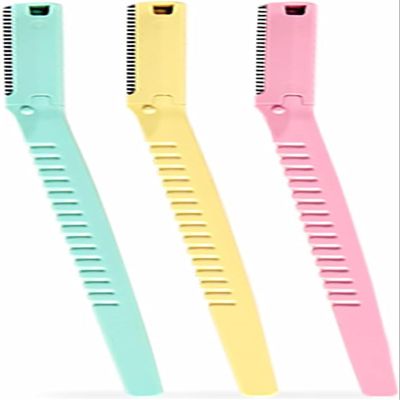 Razor for Women | for Instant, Safe & Painless Facial Hair Removal | Dermaplaning Tool for Sensitive Skin | Razor for Upper Lips, Face, Eyebrows, Chin, Forehead, Sideburns | Non-Foldable