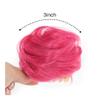 Bun, Hair Bun Synthetic Hair Pieces Mini Claw Clip Messy Chignon Extensions Wig Accessory Updo Hairpieces for Women(Gray) view 3