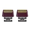 2 Pack Professional 5 Star Series Shaver Replacement Foil and Cutter Bar Assembly Compatible with Shaver Foil 7031-100, 7043-100 Super Close Shaving Heads (Red) view 1