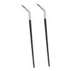 ASAKKURA 2pcs Travel Makeup Brush Fan Eyelash Brush for Easy Application and Touch-up view 1