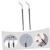 ASAKKURA 2pcs Travel Makeup Brush Fan Eyelash Brush for Easy Application and Touch-up view 2