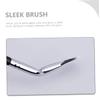 ASAKKURA 2pcs Travel Makeup Brush Fan Eyelash Brush for Easy Application and Touch-up view 3