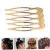 ASAKKURA 5pcs Metal Hair Combs for Women Decorative Side Combs for Fine Hair Styling Tools for Daily Use Comfortable Hold Versatile view 3