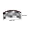 Baluue 6pcs Elegant French Hair Combs Rhinestone Decorative Hair Accessories for Weddings and Special Events Suitable for Bridal and Everyday Styling view 2