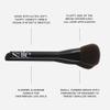 Saie Powder Blush Brush - Fluffy Makeup Brush for Cheeks - Ultra-Soft Tapered Bristles for a Precise, Diffused Application - For Pressed or Loose Powder Face Makeup, Bronzer + Blush - Vegan (1 Count) view 2