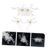 Baluue 1set Rhinestone Hair Comb Hair Piece for Brides Elegant U-shaped Stick for Wedding Evening Parties and Special Occasions Accessory for Classic view 3