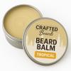 Beard Balm - Tropical Scent - 2oz Tin - Beard Wax - Light Hold - (TR) view 1