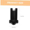 PartyKindom 100pcs Eyelash Bottle Clog Needle Eyelash Extension Supplies Lash Glue Bottle Pin Easy to Use Salon Home view 2