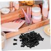 PartyKindom 100pcs Eyelash Bottle Clog Needle Eyelash Extension Supplies Lash Glue Bottle Pin Easy to Use Salon Home view 3