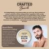 Beard Balm - Cedar Leather Scent - 2oz Tin - Beard Wax - Light Hold - (CL) view 4
