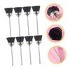 HAKIDZEL 8pcs Nail Drill Bit Cleaner Brush Nail Art Cleaning Tools Portable for Professionals Beginners view 4