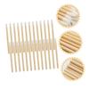 PartyKindom Wooden Lip Brush Applicator 100pcs Portable Makeup Tools for Lip Gloss for Makeup Artists and Beauty Enthusiasts for Travel and On-the-Go Touch-ups view 2