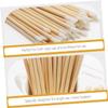 PartyKindom Wooden Lip Brush Applicator 100pcs Portable Makeup Tools for Lip Gloss for Makeup Artists and Beauty Enthusiasts for Travel and On-the-Go Touch-ups view 4