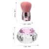 Happyyami 1set Nail Dust Brush Cup Nail Art Cleaning Tool for Manicure Includes Mushroom Brush and Mixing Cup for Effortless view 3