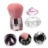 Happyyami 1set Nail Dust Brush Cup Nail Art Cleaning Tool for Manicure Includes Mushroom Brush and Mixing Cup for Effortless view 4