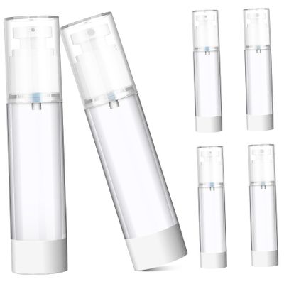 VICASKY 6pcs Tsa Approved Travel Bottles Leak Refillable Spray Lotion Bottles for Toiletries