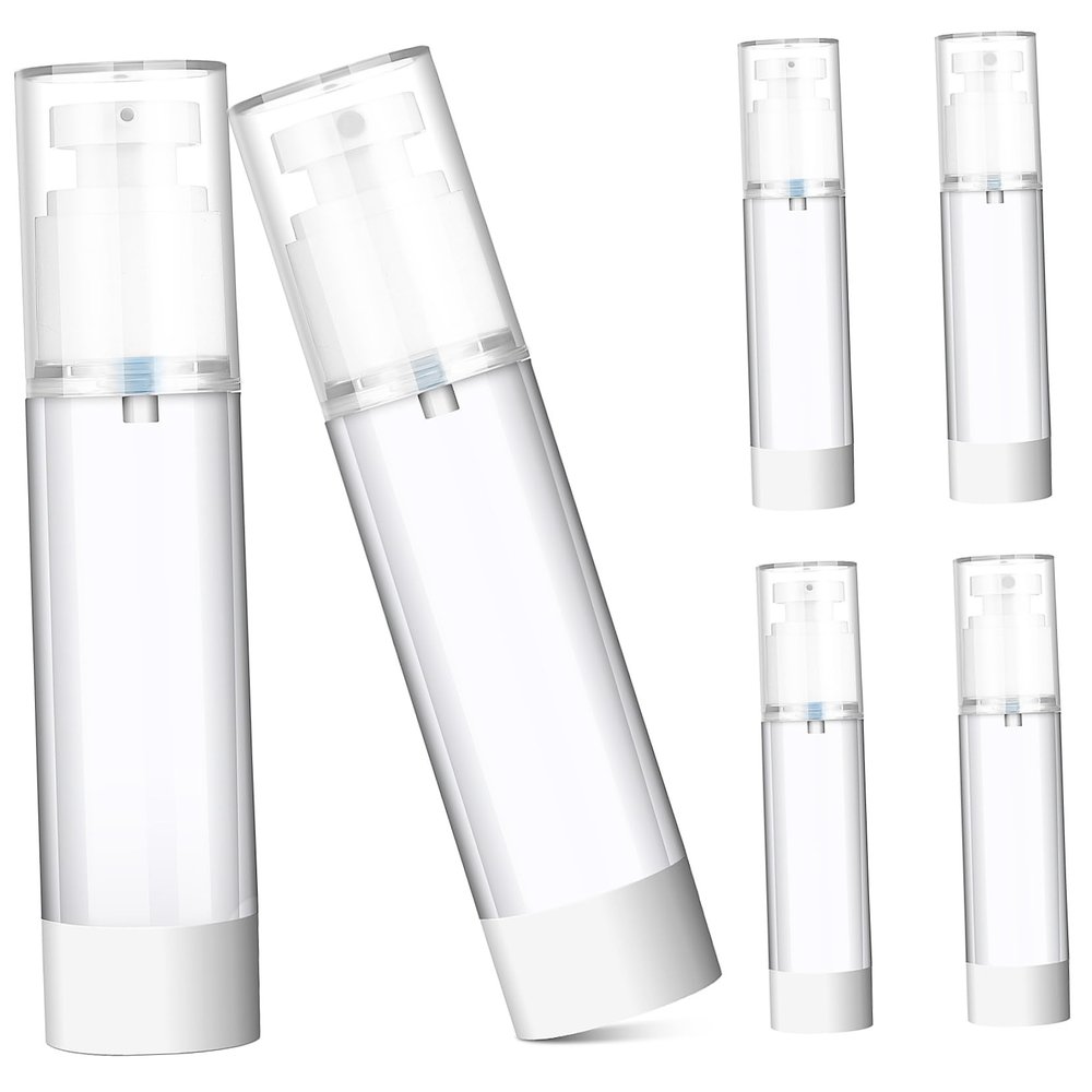 VICASKY 6pcs Tsa Approved Travel Bottles Leak Refillable Spray Lotion Bottles for Toiletries