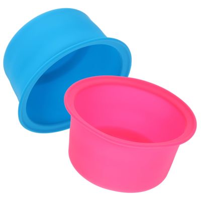 Hohopeti Silicone Wax Melting Bowl Large Capacity Non-Stick Melting Pot for Hair Removal