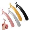 VICASKY 4pcs Stainless Steel False Eyelash Tweezers Ergonomic Lash Applicator Tool for Easy Application and Removal of Fake Lashes Includes Gold Silver Black Rose view 1