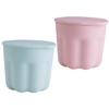 VICASKY 2sets Silicone Makeup Brush Cleaning Tool Rinsing Bowl Cosmetic Brush Cleaner for Sponges and Makeup Tools Gentle Cleaning Pad Convex Dots for Use view 1
