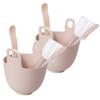 HAKIDZEL 2 Sets Diy Facial Mask Mixing Bowl Women's Face Mask Set Silicone Tool Kit view 1