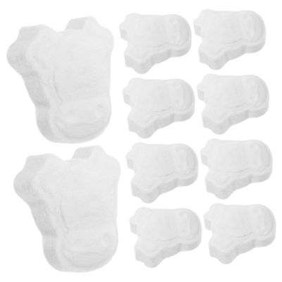 Mikinona 50pcs Microfiber Washcloths Face Cleanser Compressed Towels Disposable Bath Towels for Travel Workout