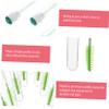 ELAYARD 10pcs Tube Eyelash Applicator Brushes Diamond Handle for Separating Lashes Mascara Application for Home view 2