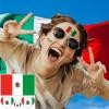 100pc Mexico Flag Tattoo Stickers, 25-Sheet Mexican MX National Flags Face Temporary Tattoo Adult, Patriotic Banderas De Mexico Flag Fake Tattoo for Men Women Party Decoration view 2