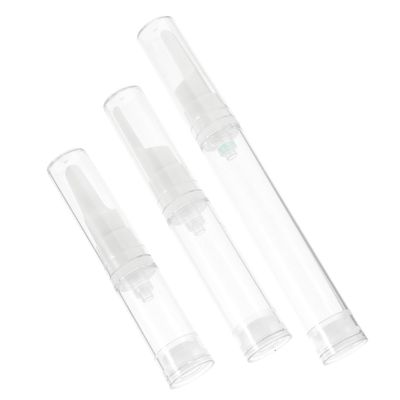 VICASKY 15pcs 5ml 10ml 15ml Eye Cream Bottles Vacuum Pump Dispenser for Moisturizer Airless Pump Containers Lid for Travel Refillable Cosmetic Lotion Jars