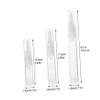 VICASKY 15pcs 5ml 10ml 15ml Eye Cream Bottles Vacuum Pump Dispenser for Moisturizer Airless Pump Containers Lid for Travel Refillable Cosmetic Lotion Jars view 2