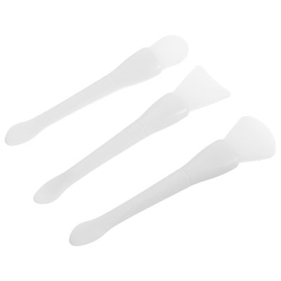 ERINGOGO Wax Cleaning Shovels Set 3 Silicone Spatulas for Wax Stamps Sealant Removal and Facial Mask Application