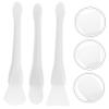 ERINGOGO Wax Cleaning Shovels Set 3 Silicone Spatulas for Wax Stamps Sealant Removal and Facial Mask Application view 3