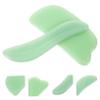 Didiseaon 2pcs Facial Guasha Tool Gua Sha Tools Gua Sha Facial Massager Face Scraper Jade Roller for Women's Beauty view 2
