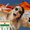 100pc Indian Flag Tattoo Stickers, 25-Sheet India IN National Flags Face Temporary Tattoo Adult, Patriotic Indian Independence Day Fake Tattoo for Men Women Party Decoration view 2