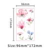 10pcs Watercolor Illustration Flower Tattoo Sticker, Disposable Collarbone Flower Arm Sticker, Fake Tattoo Sticker(SC-005) view 4