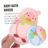 AUTSUPPL 3pcs Lil Bath Brush Shower Sponge Bath Tub Brush for Boys and Girls Toddlers view 4
