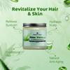 Organic Netra Pure Aloe Vera Gel with Vitamin C & E for Skin, Face and Hair | Helps to Repair and Smoothens Hair | Relax and Renew your Skin and Scalp |Paraben Free & Sulphate Free - 200 Gm view 3