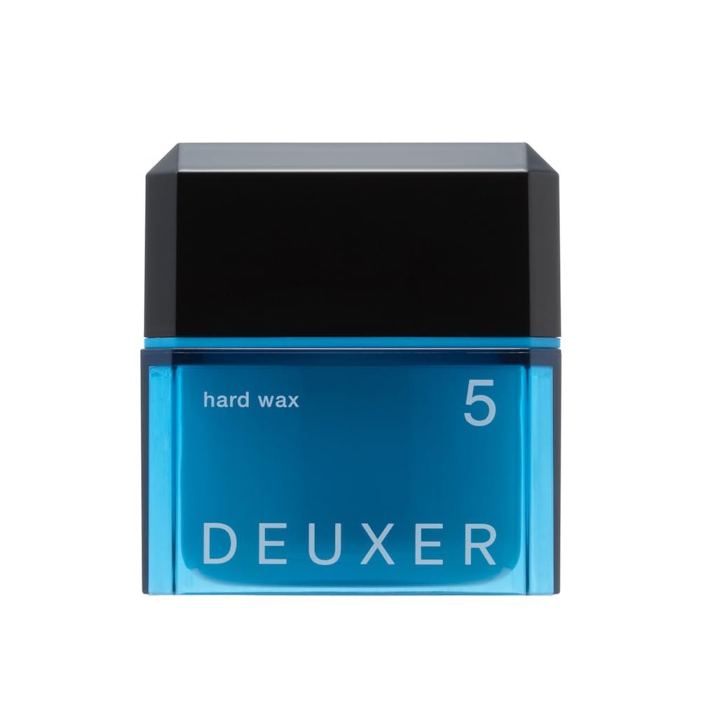 Number Three Inc DEUXER HARD WAX 5 80g | Firm Hold | Made In Japan | All natural hair wax
