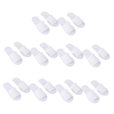 FOMIYES 10pairs Disposable Slippers for Hotel Guests Comfortable Indoor House Slippers for and Travel Open-toe Design