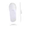 FOMIYES 10pairs Disposable Slippers for Hotel Guests Comfortable Indoor House Slippers for and Travel Open-toe Design view 3