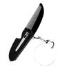 LIFKOME Portable Folding Comb Keychain and Mirror Compact Beard Comb for Men Fine Tooth Design for Travel and Grooming Easy to Handbag view 1
