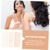 Happyyami 150pcs Irregular Wands for Hair Removal Applicators Lightweight Compact for Body Eyebrows and Design for Home Salon Use view 3