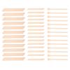 Ipetboom 150pcs Body Hair Removal Wax Applicator Sticks Smooth Safe Waxing Wands for Women Irregular Wax Rods for Home Salon Use view 1