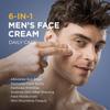 6 in 1 Face Cream for Men: 6 in 1 Mens Face Moisturizer, Mens Face Cream Anti Aging - Eye Bags Treatment & Wrinkle Cream for Men Pack of 2 view 2