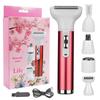 Electric Razor for Women 5 in 1 Shaver Electric Painless Portable Facial Hair Removal Bikini Trimmer Pubic Hair Removal Wet & Dry A119 view 1