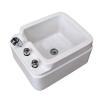 BRCYKRWY Pedicure Foot Spa,Acrylic Massage Foot Bath,with Heat and Massage Pedicure Bowl Salon Massage Equipment,for Ultimate Comfort and Stress Relief view 1